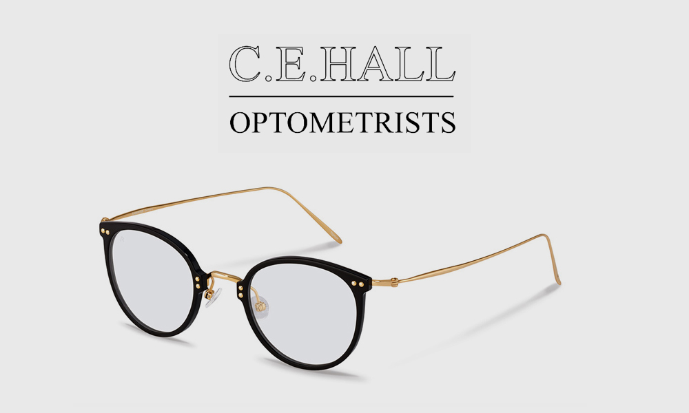 CE Hall Optometrists website