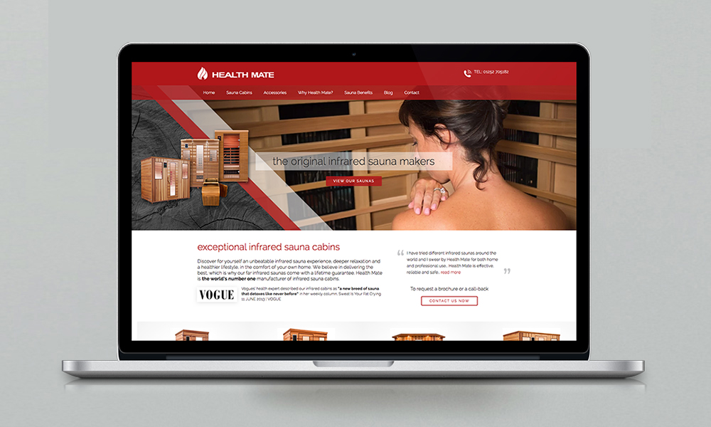 Health Mate website