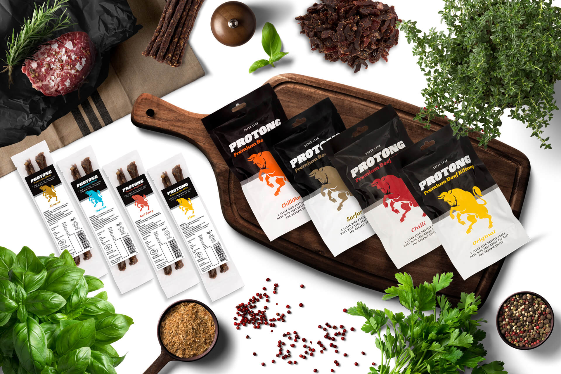 Protong product pages and checkout